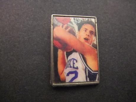 Christian Laettner college basketbalspeler shirtnummer 32 Duke University Blue Devils speler “Dream Team”